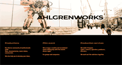 Desktop Screenshot of ahlgrenworks.com
