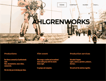 Tablet Screenshot of ahlgrenworks.com